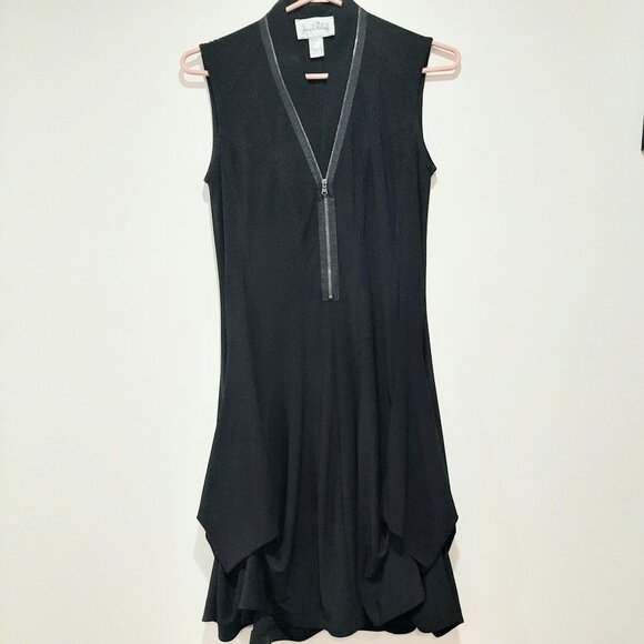 Joseph Ribkoff moto detail dress - Picture 1 of 8